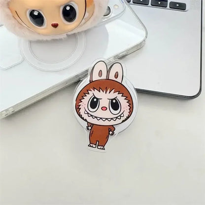 NEW Korea INS Y2K Cartoon Holder For Magsafe Pop.sockets Magnetic Griptok Grip Tok Stand Foldable Phone Bracket Case Accessories