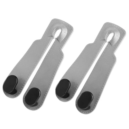 Car Seat Back Hook Suede Double-Headed Rear Storage Storage Small Hook Car Interior Decoration Supplies