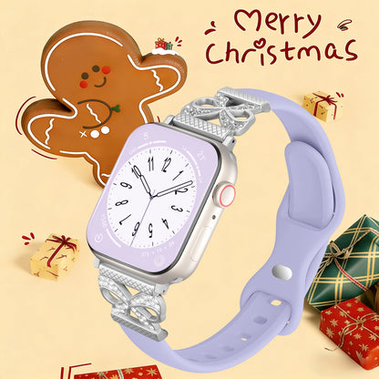 Christmas Bands for Apple Watch Band Silicone Sport Strap for iWatch Ultra Serie11-SE,Stylish Watch Band,Lightweight Band