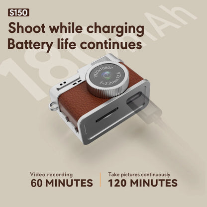 1080P HD Digita Camera 0.96 Inch Thumb Student Sports Camera Campus Portable Small Video Camera Mini Necklace Camera New S150