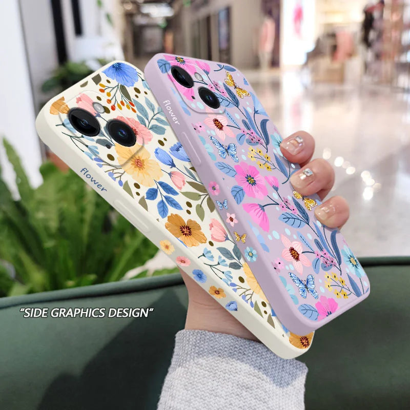 Miss Pattern Phone Case For iPhone 16 15 14 13 12 11 Pro Max Mini X XR XS SE2020 8 7 Plus 6 6S Plus Cover