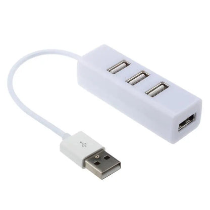 Mini 4-Port USB HUB USB Spliter Hub Adapter High Speed Hub USB 2.0 Splitter Converter All In One For PC Computer Accessories