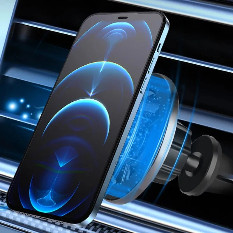 Magnetic Phone Holder Compatible With MagSafe Car Mount for iPhone 14 13 12 Car Air Vent Clip Cellphone Mount Phone Bracket