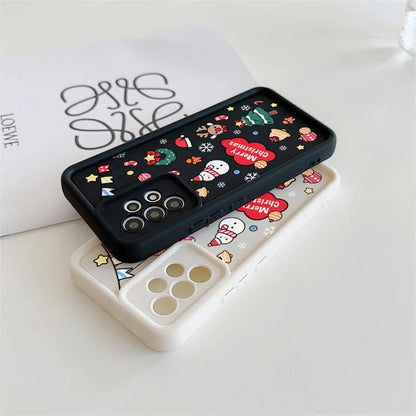 Case For Google Pixel 9 8 7 8A 7A Pro XL 9Pro 7Pro 8Pro 9ProXL Silicone Ins Cartoon Christmas New Year Gift New Design Hot Cover