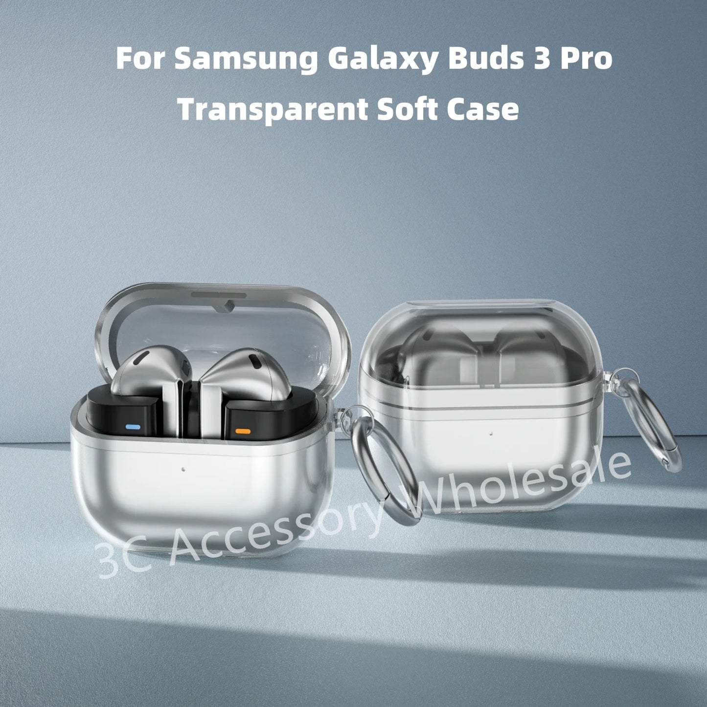 for Buds 3 Case Galaxy buzz3 soft tpu transparent earbuds case Scratch protection cover for women ﻿men Buds 3 Pro/Buds 3 Cases
