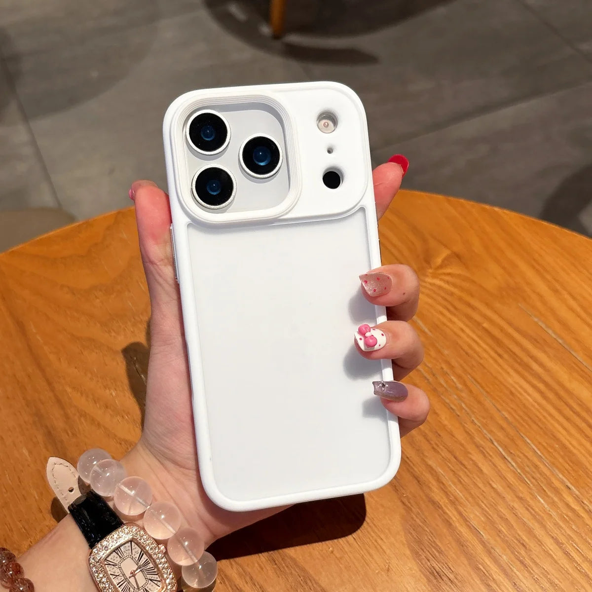 Luxury Matte Clear Armor Shockproof Case For iPhone 17 Air 16 15 14 13 12 Mini 11 Pro Max 7 8 Plus Frosted Bumper Hard PC Cover