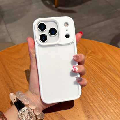 Luxury Matte Clear Armor Shockproof Case For iPhone 17 Air 16 15 14 13 12 Mini 11 Pro Max 7 8 Plus Frosted Bumper Hard PC Cover