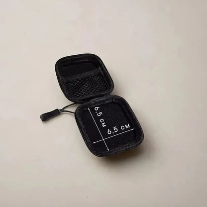 Hard Portable Shockproof Headphone Earphone Accessories Case Memory Card USB Cable Headset Storage Bag