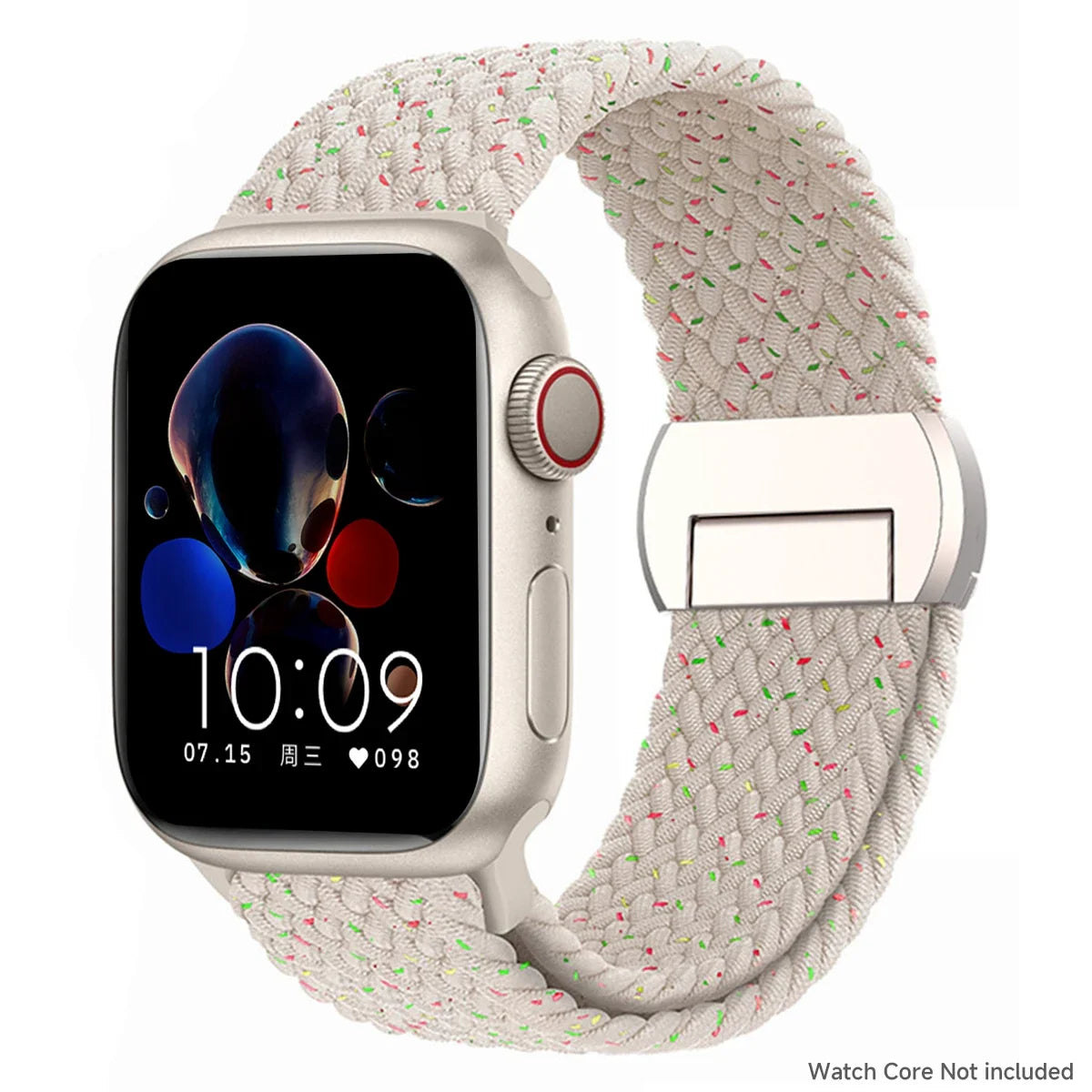 Magnetic Nylon Strap for Apple Watch Band Ultra 2 3 49mm 46mm 42mm Bracelet Iwatch Series 10 9 8 7 6 SE 5 4 38 45 41mm 44mm 40mm
