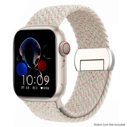 Magnetic Nylon Strap for Apple Watch Band Ultra 2 3 49mm 46mm 42mm Bracelet Iwatch Series 10 9 8 7 6 SE 5 4 38 45 41mm 44mm 40mm