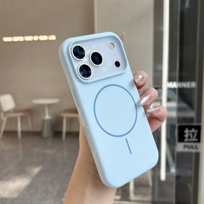 Official Orange Silicone Magnetic For Magsafe Phone Case For iPhone 17 Air 16 15 14 13 12 11 Pro Max Plus Wireless Charge Cover