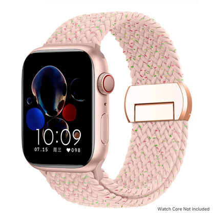 Magnetic Nylon Strap for Apple Watch Band Ultra 2 3 49mm 46mm 42mm Bracelet Iwatch Series 10 9 8 7 6 SE 5 4 38 45 41mm 44mm 40mm