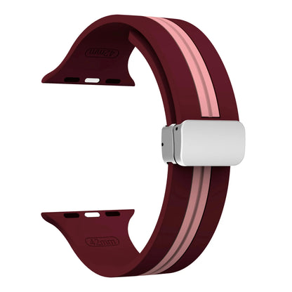 Silicone Strap For Apple Watch Ultra 3 Band 49mm 46mm 44mm 45mm 41mm 42mm 40mm Bracelet iWatch correa series 11 10 9 8 7 6 5 SE