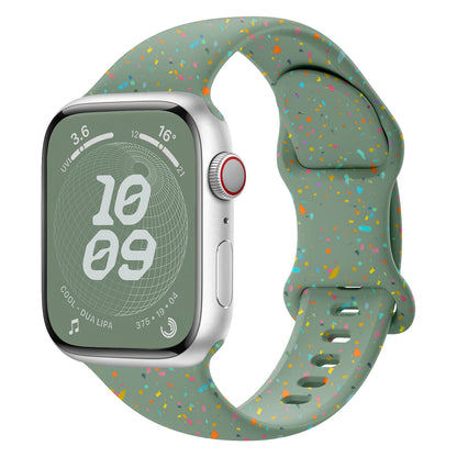 Soft Sport Silicone Loop Band for Apple Watch Series 3 to Ultra – Compatible with 38mm to 49mm Sizes, Adjustable Comfortable Bracelet Strap for iWatch Series 9, 8, 7, 6, 5, SE, Ultra 2