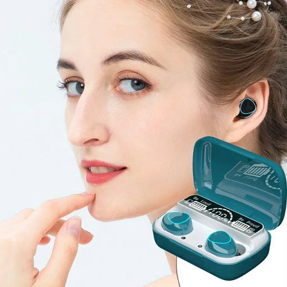 Bluetooth Earphones Wireless Headphone Waterproof Earpieces Sport Earbuds For Huawei Iphone OPPO Xiaomi TWS Music Headset