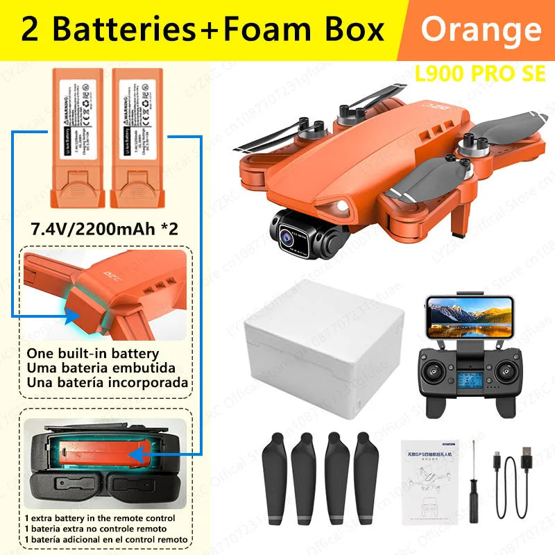 LYZRC Official L900 PRO SE Brushless Motor GPS 4K Professional Drone 5G WIFI Aerial Photography Helicopters Foldable Quadcopter