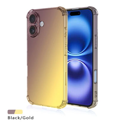 New Airbag Shockproof Gradient TPU Case for Apple iPhone 17 Pro Max iPhone 17 Air Protective Cover Back Shell Coque Fundas