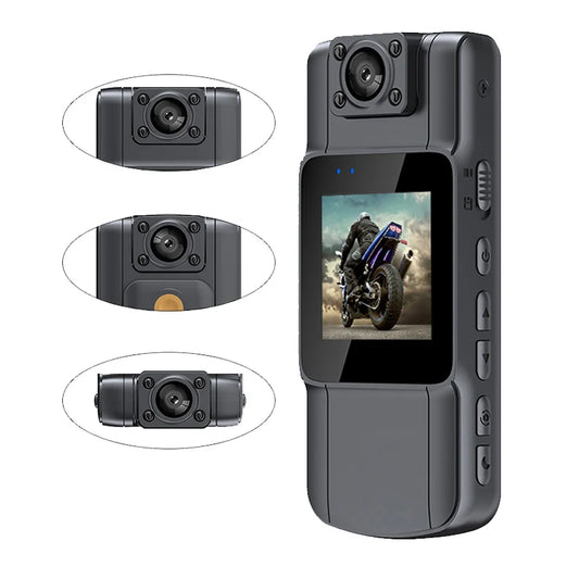 JOZUZE L11 1080P HD Mini Camera Portable Digital Video Recorder BodyCam Infrared Night Vision Police Cam Small Bike Camcorder