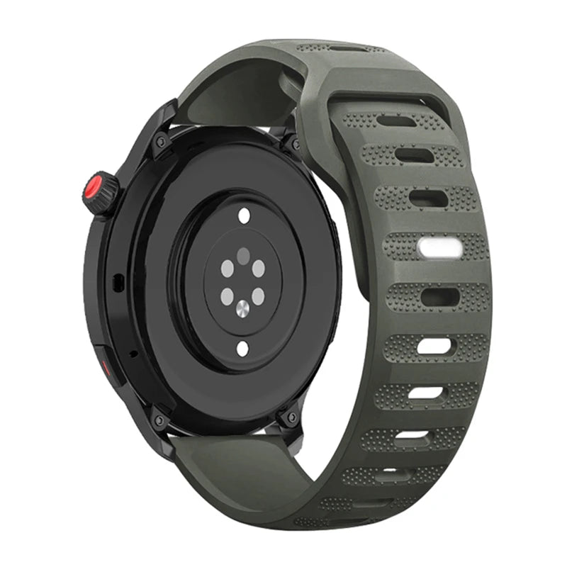 22mm 20mm Silicone Band For Huawei Watch 4/3/GT3-2 Pro Amazfit GTR 4/GTS 4 Soft Breathable Belt Samsung Galaxy Watch 6/5/4 strap