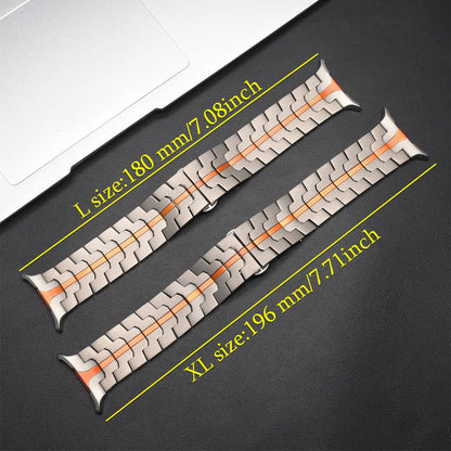 Titanium Band for Samsung Galaxy Watch Ultra 2025 Men Bracelet Luxury Metal Strap for samsung 7 ultra GALAXY ULTRA 47MM Correa