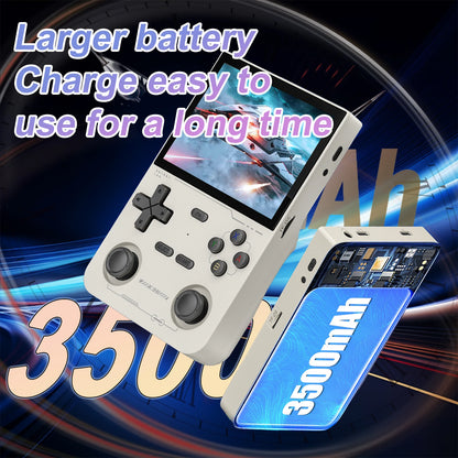 GAMINJA K36 Handheld Game Console 3.5Inch IPS 640x480 Screen Built in 64GB Simulator Games Games Portable Handheld Game Console