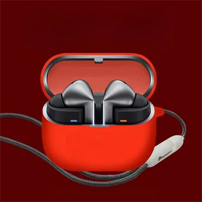 2 in 1 Silicone Case for Samsung Galaxy Buds3/Galaxy Buds3 Pro (2024) Shockproof Full Protective Accessory Cover Cute For Women