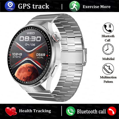 Outside Men Smartwatch HD Display Health Tracking Bluetooth Call Voice Assistant Sports Christmas Gift Smartwatch Women 2026 New