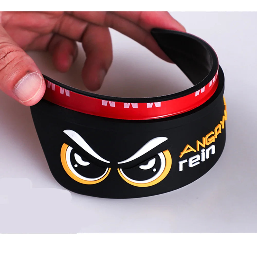 2Pcs Car Rearview Mirror Rain Eyebrow Universa Car Rear View Side Rain Eyebrow Shield Snow Guard Sun Visor Shade Protector