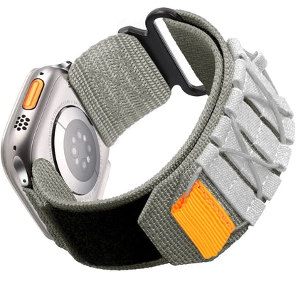Tactical Strap for Apple Watch Band 49 45mm 44mm 41 40mm Nylon Alpine Trail Loop Bracelet for IWatch Series Ultra 2 9 8 7 5 6 Se