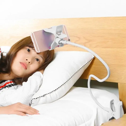 Mobile Phone Holder Home Bed Desktop Mount Bracket Smartphone Stand Flexible Lazy Holder Adjustable Cell Phone Clip
