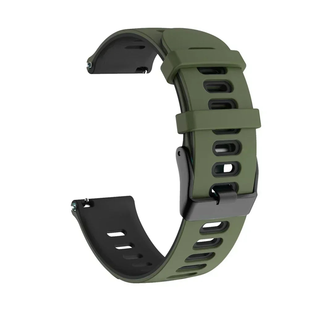 Silicone 22 20mm Watch Strap for HUAWEI WATCH GT 4 Pro 46mm Band GT 3 SE 2 42mm HONOR Magic Watch4 GS 3 Pro Replacement Bracelet