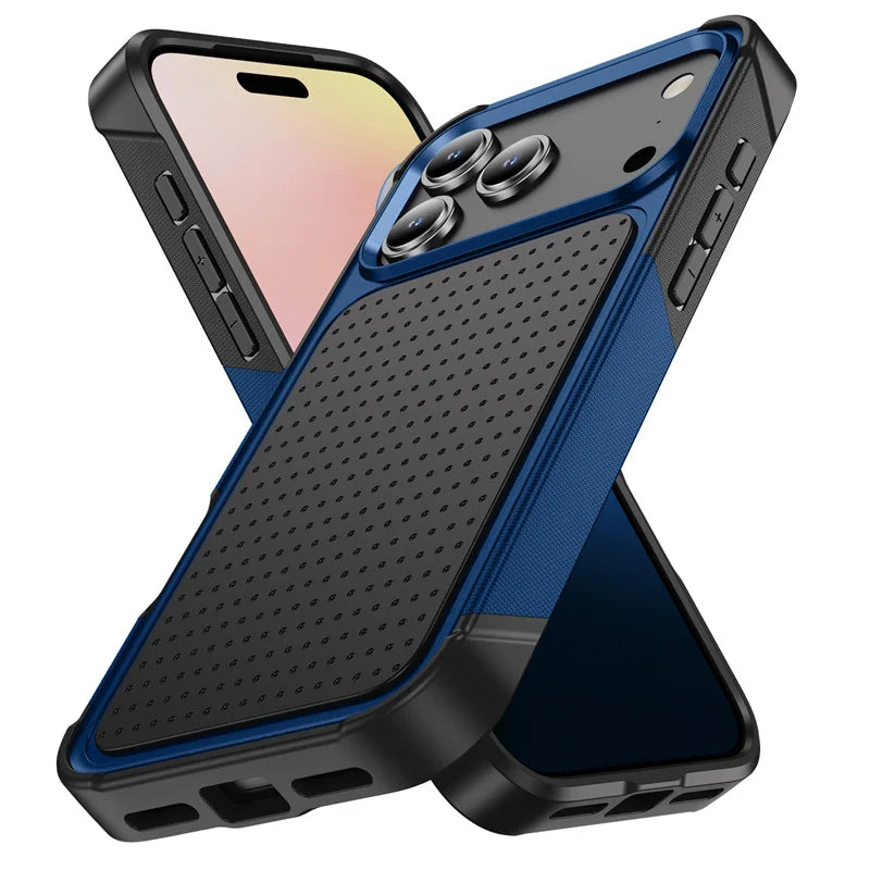 Military Grade Anti-Fall Phone Case For iPhone 17 16 15 14 13 12 11 Pro Max 7 8 Plus X XR XS Max 17Air Shockproof Armor PC Cover