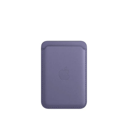 Luxury Original Apple Magsafe Leather wallet Case For iPhone 13 12 14 15 16 Pro Max S24 Card Holder Phone Bag Cover Accessories