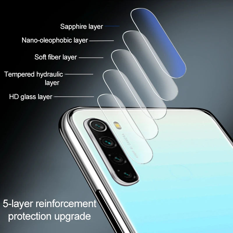6-in-1 For OPPO A60 Glass For OPPO A60 Tempered Glass 9H HD Protective Full Cover Glue Screen Protector OPPO A 60 A60 Lens Glass