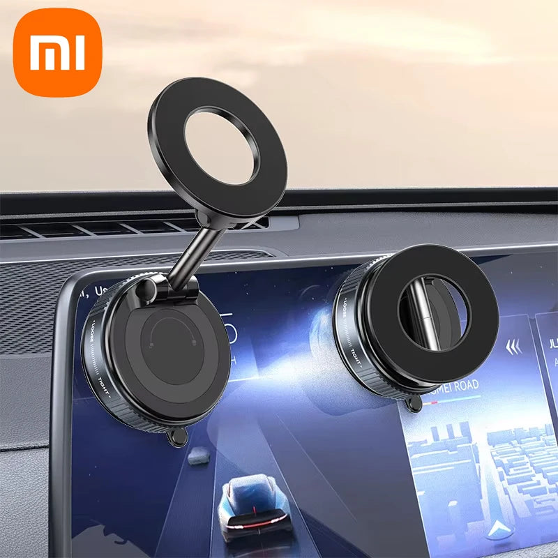 Xiaomi Vacuum Magnetic Car Phone Holder 360 ° Adjustable Suction Cup Phone Holder Magnetic Phone Holder Pocket Sized Foldable