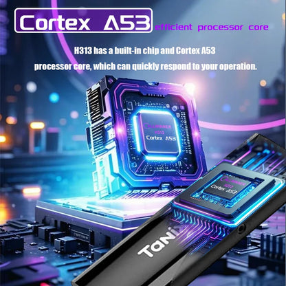 TANIX TX8 Smart TV Box Android 10 TV Stick Allwinner H313 2GB 16GB 2.4G WIFI 4K MINI TV Dongle