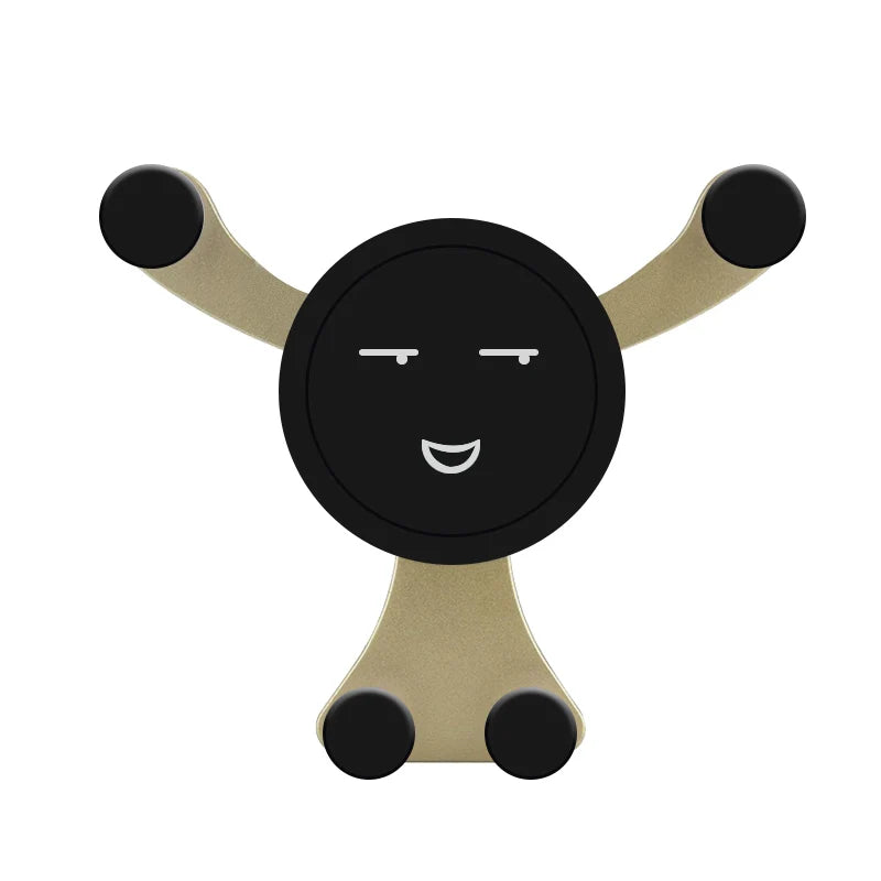 Gravity Car Air Vent Mount Mobile Phone Holder GPS Support For iPhone Samsung Xiaomi Universal Smartphone Stand 4-7" Car Bracket