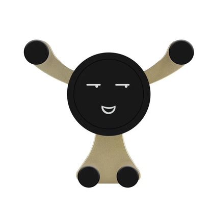 Gravity Car Air Vent Mount Mobile Phone Holder GPS Support For iPhone Samsung Xiaomi Universal Smartphone Stand 4-7" Car Bracket