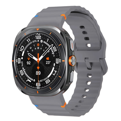 Silicone Band for Samsung Galaxy Watch ultra Strap 47mm Bracelet correa Galaxy Watch 7 6/6 Classic/5 pro/4 44mm 40mm 43mm 46mm