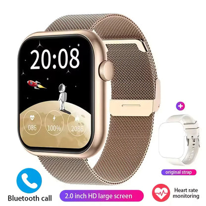 New 2026 Watch 10 NFC Bluetooth Call Smart Watch Women Men Heart Rate Voice Assistant 100+Sports Ladies Smartwatch For Xioami