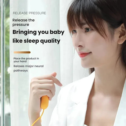 Smart Microcurrent Handheld Sleep Aid Anxiety Stress Relief Non-Medical Insomnia Helper Deep Relaxation Gadget Portable Home Use