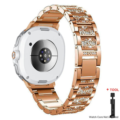 For Samsung Galaxy Watch 8 40 44mm Shining Rhinestone Bracelet Wristband For Galaxy Watch  8Classic /Ultra 2025 Band Accessories