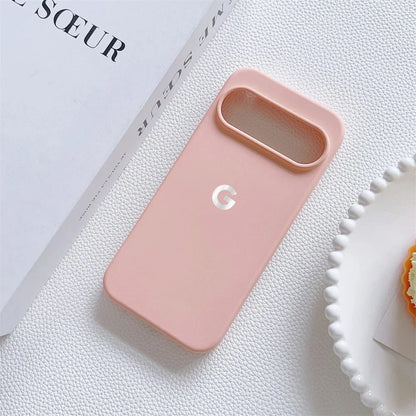 Color Skin Feel Liquid Silicone Phone Case For Official Google Pixel 10 9Pro XL 9 8 7 6 A for Magsafe Wireless Charge Soft Cover