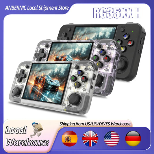 ANBERNIC RG35XX H Retro Handheld Game Video Player Console 3.5Inch IPS full viewing angle H700 quad HD Bluetooth 3300 mAh Gift