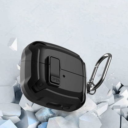 Security Lock Cover for Samsung Galaxy Buds 3 Pro Buds3 buzz 3 Pro Case Shockproof Funda For Samsung Buds 3 Pro Sleeve With Hook