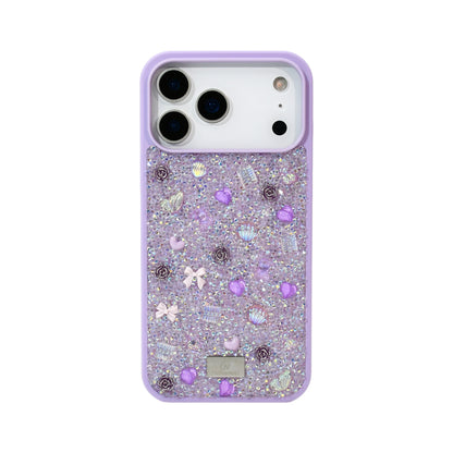 For IPhone 17 Pro Max/IPhone Air/17 Pro/17 Crystal Phone Case 3D Trinket Diamond Rhinestone Inlaid Fashion Glitter Back Cover