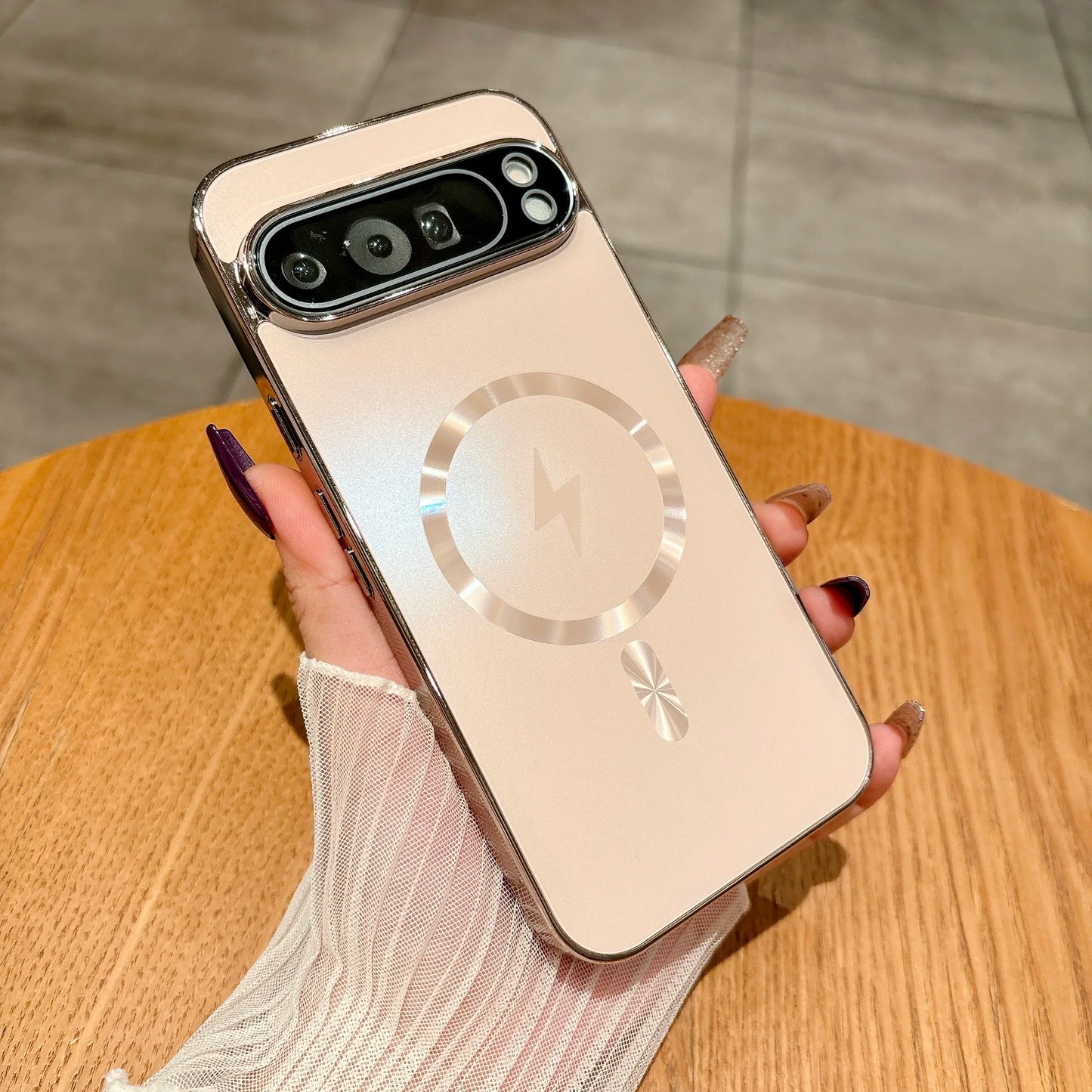 For Google Pixel 10 Pro XL 9 8 7 6 Pro 9A 8A 7A 6A Case MagSafe Magnetic Wireless Charging Lens Protection PC Shockproof Cover