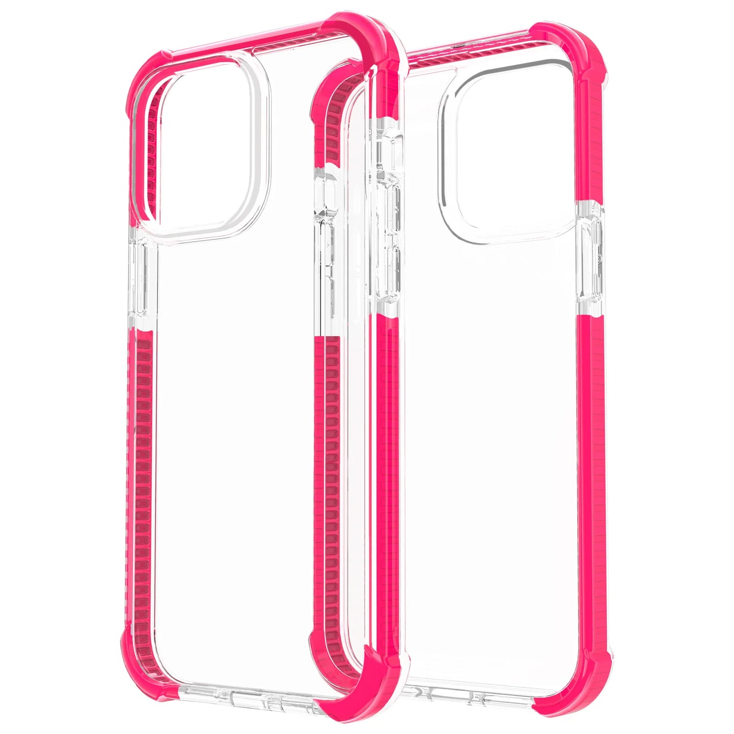 6FT Protection Airbag Bumper Transparent Case for iPhone 17 Pro Max 16E 15 14 13 12 11 XR 8 7 Plus Clear Hard Acylic Back Cover