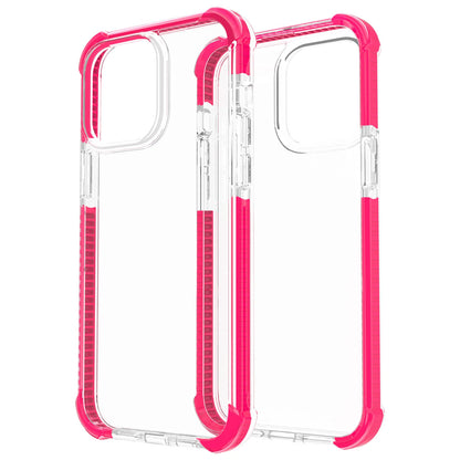 6FT Protection Airbag Bumper Transparent Case for iPhone 17 Pro Max 16E 15 14 13 12 11 XR 8 7 Plus Clear Hard Acylic Back Cover