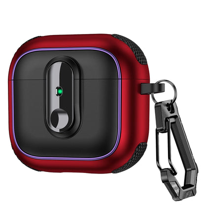 Armor Lock Earphone Cover For AirPods 4 Pro2 3 2 1 Case TPU PC Shockproof Headphone Coque For AirPods Pro 2 2nd 4th Gen Cases